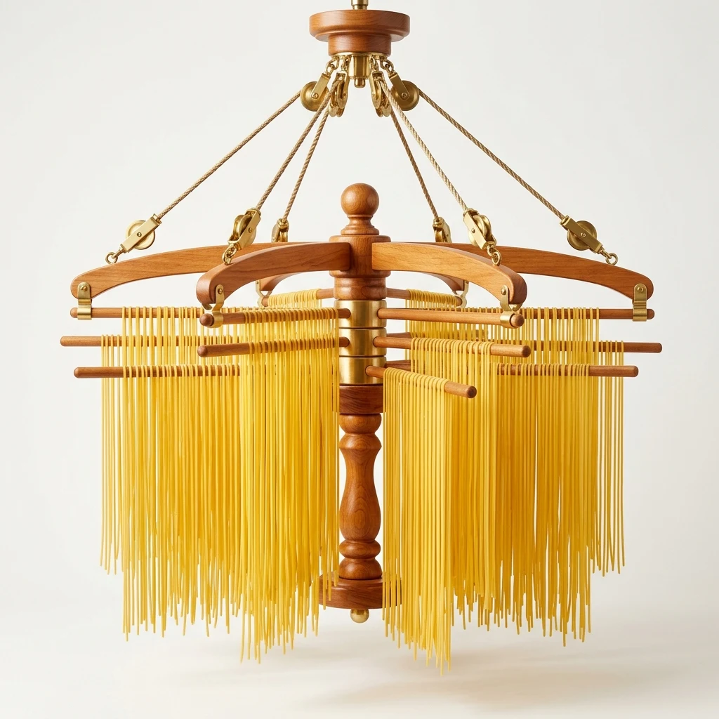Séchoir à spaghettis rotatif de plafond