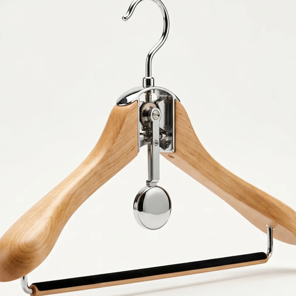 Cintre électrique berceur anti-froissage pour chemises